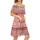 thumbnail image 1 of Minnieouse Vestido corto Cintura alta Vestido de verano Vacaciones en la playa Ropa de verano Caqui L Prendas para la parte del cuerpo Rosado S Minnieouse AP010707-05, 1 of 6