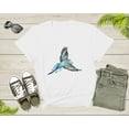 thumbnail image 5 of Womens Mens Cute Flying Parakeet Budgie Bird Lover Gift Shirt Present For Parakeet Lover Bird Owner Tshirt For Men Women Boys Girls T-shirt, 5 of 8