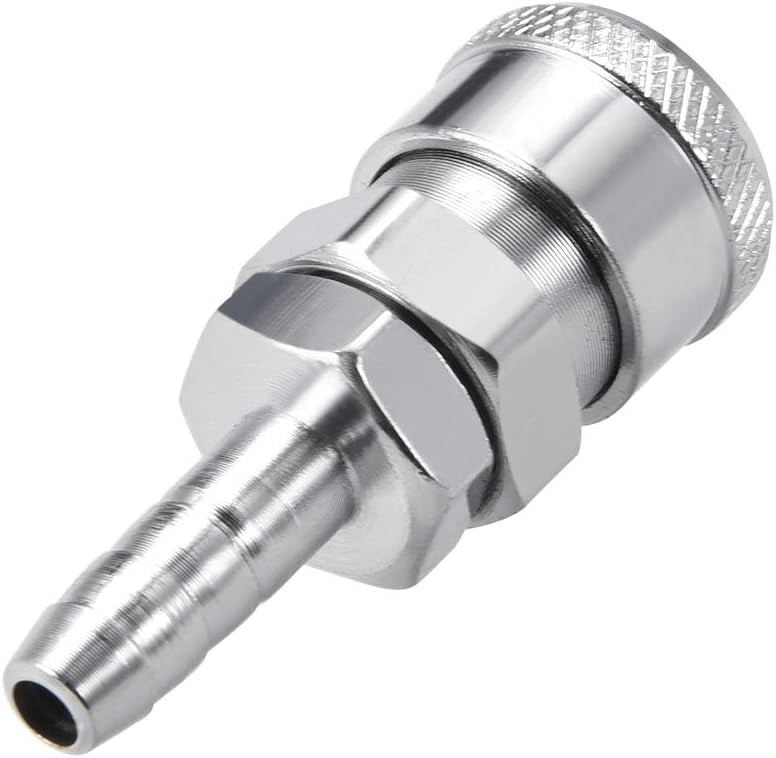 MKEUDQ-1/2" Female Quick Disconnect 8mm Barb Hose, Air Compressor Hose Fitting