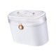 thumbnail image 2 of Caja de almacenamiento perfecl organizadora para el hogar con tapa y asa dos compartimentos para joyería artesanal juguete Estuche de almacenamiento para lazos para el cabello, 2 of 8