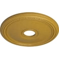thumbnail image 3 of Ekena Millwork 18"OD x 3 5/8"ID x 1 1/8"P Diane Ceiling Medallion (Fits Canopies up to 5 3/8"), Hand-Painted Iridescent Gold, 3 of 6