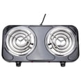 thumbnail image 1 of Ustensiles de Cuisine Multifonctions Double Brûleur Électrique 2000W Blanc Rose, 1 of 2