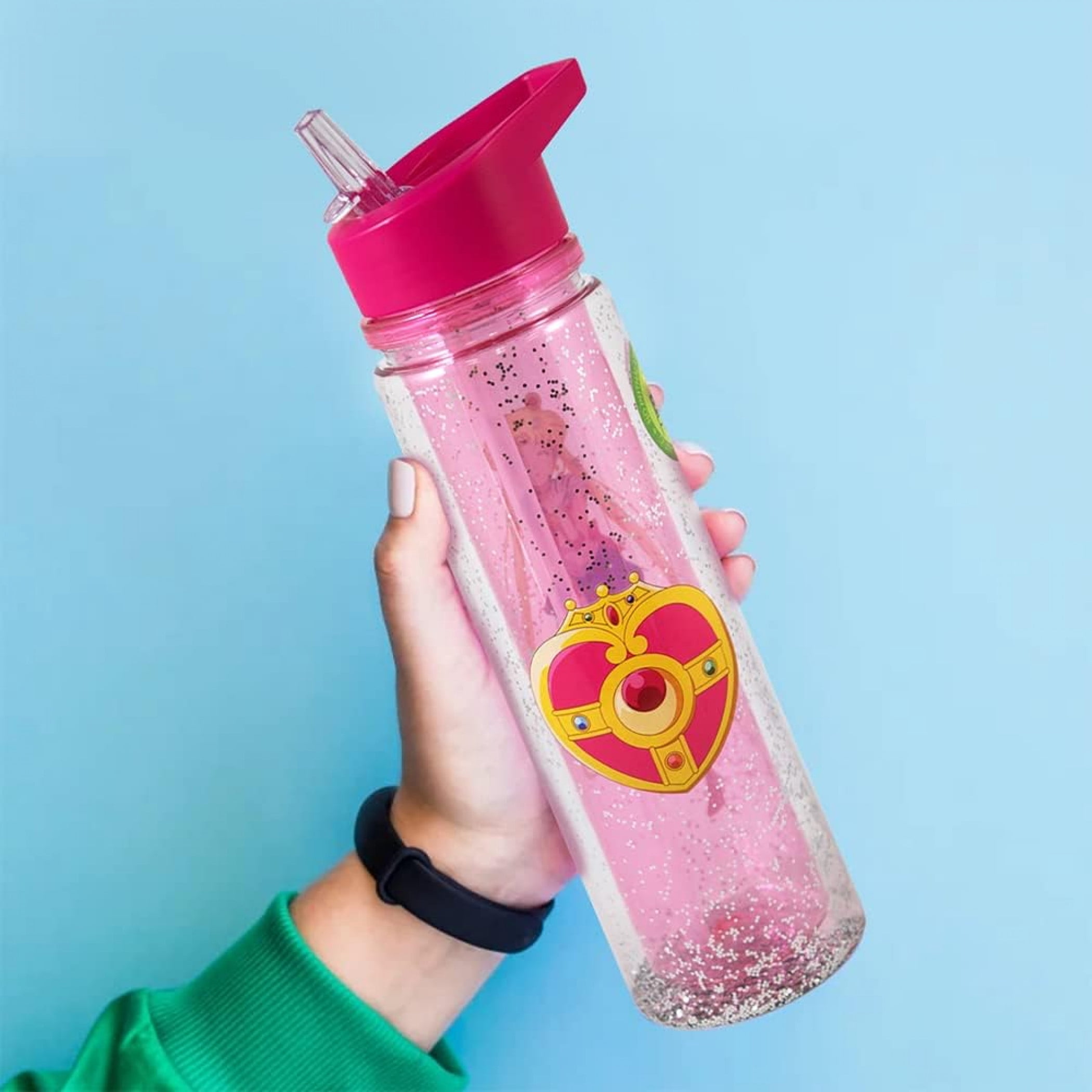 Sailor Moon Crystal 18 Ounce Plastic Water Bottle