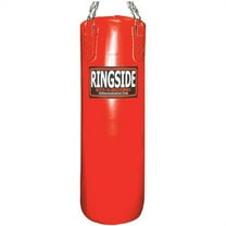 Ringside Soft Filled Leather 65 lb. Heavy Bag Red