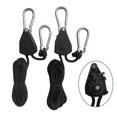 thumbnail image 4 of BLEEUS 14pcs 1.6M Ratchet Locking Hanger 1/8 Lift Pulley For Camping Tent Camping hiking essentials (G), 4 of 10