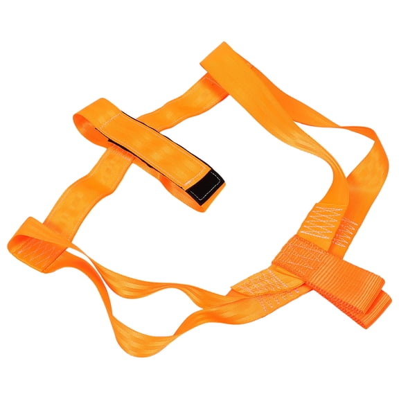 GETAJGHSD Motorcycle Soft Straps Orange Webbing Strap Truck Trailer Scooter Bike 1Pack