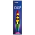 thumbnail image 6 of Urban Shop, 16" Rainbow Motion Volcano Lamp, White Wax, Rainbow Painted Metal Base, 6 of 10