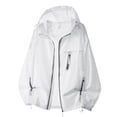 thumbnail image 5 of Guluxicc Athletic Jackets for Men Windbreaker Full Zipper Long Sleeve Hooded Jackets for Outdoor Hiking Running Wear Summer Fall Casual Jackets, 5 of 5
