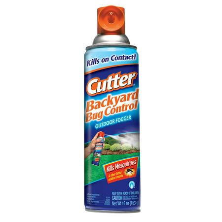 Cutter Backyard Bug Control Outdoor Fogger Mosquito Killer Spray Can, 16 (Best Backyard Mosquito Spray)