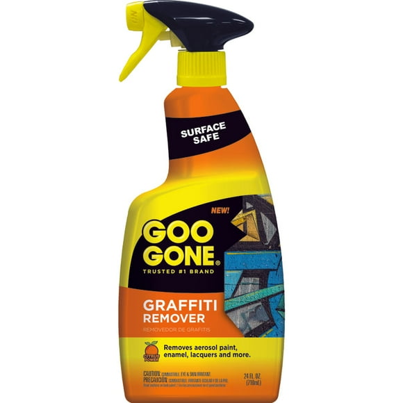 Spray removedor de graffitis Goo Gone con aroma cítrico de 710 ml, paquete de 4