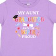 thumbnail image 4 of Inktastic My Aunt Graduated and I'm Super Proud Boys or Girls Toddler T-Shirt, 4 of 5