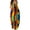 Colorful, variant on HVEOO Women's Summer Maxi Dress Long Dress Casual Boho Sleeveless Strap Smocked Tiered Long Beach Sun Dresses