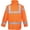 Orange, variant on Portwest URT30 Hi-Vis Traffic Jacket-Orange-M