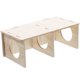 thumbnail image 2 of Hámster de madera, Hámster de madera, Casita para ratones, Cabaña para cobayas, Casa de madera para ratas, Juguete para hámster, 2 of 8