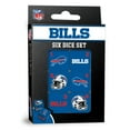 thumbnail image 2 of MasterPieces Officially Licensed NFL Buffalo Bills - 6 Piece D6 Gaming Dice Set Ages 6 and Up, 2 of 3