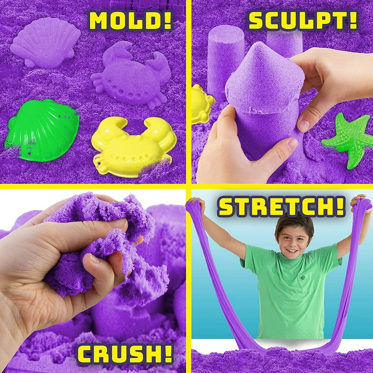 Creative Kids Zzand Stretch Sand Sand Kit - Purple — MoJoy Studio