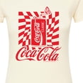 thumbnail image 3 of Coca-Cola - Warped Coke Can  - Juniors Fitted Graphic T-Shirt, 3 of 5