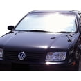 thumbnail image 2 of HeatShield, The Original Windshield Sun Shade, Custom-Fit for Volkswagen Golf Hatchback (5D) 1999, 2000, 2001, 2002, 2003, 2004, 2005, Silver Series, 2 of 4
