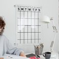 thumbnail image 4 of Acrylic Dry Erase Weekly Calendar Board To Do List Whiteboard Home Decor, 4 of 5