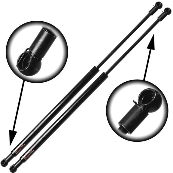 Set of 2 Fits Xc60 2010 to 2017 Liftgate Supports W/O Power Gate New for Car Gas Shock Strut - Lift Supports Depot PM3343-a