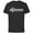 Black, variant on Disney Princess Belle I Heart Books - Short Sleeve Cotton T-Shirt for Adults - Customized-Black
