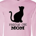thumbnail image 4 of Inktastic Rescue Cat Mom Long Sleeve T-Shirt, 4 of 5