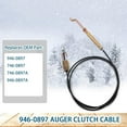 thumbnail image 6 of YIEMEEN Universal Helical Auger Cable 45" For 2 Stage Snow Blower Models 746-0897A 946-0897A, 6 of 7
