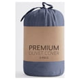 thumbnail image 3 of Becky Cameron 3 Piece Premium Ultra Soft Solid Duvet Cover Set, 3 of 3