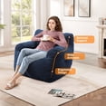 thumbnail image 5 of JESTOP Bean Bag Chairs, Tufted Soft Stuffed with Filler, Fluffy and Lazy Sofa, Cozy Chair for Bedroom Living Room Dorm Apartment, 5 of 6
