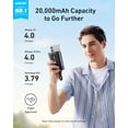 thumbnail image 2 of Power Bank Anker Zolo de 20 000 mAh y 30 W con cable USB-C para iPhone, 2 of 4