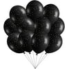40Pcs Galaxy Balloons for Boys Galaxy Birthday Party Decorations Outer Space Themed Party Supplies Latex Balloon Garland Black and White Balloons for Kids
