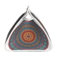 thumbnail image 3 of Lsque Mandala Printed Long Tissue Box Cover Holder, Facial Paper Organizer Dispenser,Triangle with Bottom Belt, PVC Leather Decorative Organizer, 3 of 9
