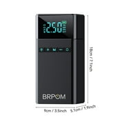 BRPOM 8500A Car Jump Starter with Air Compressor, 12V Portable Battery Pack for All Gas/8.0 L Diesel Engines, Lithium Battery Jump Box with Digital Display, LED Lights, USB/Type-C Charging