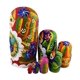 thumbnail image 2 of Winterworm 7pcs Flores rojas y bayas Muñecas rusas de madera para anidar Matryoshka Muñeca rusa Winterworm BC27, 2 of 2