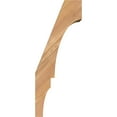 thumbnail image 3 of 5 1/2"W x 8"D x 20"H Balboa Smooth Knee Brace, Western Red Cedar, 3 of 4