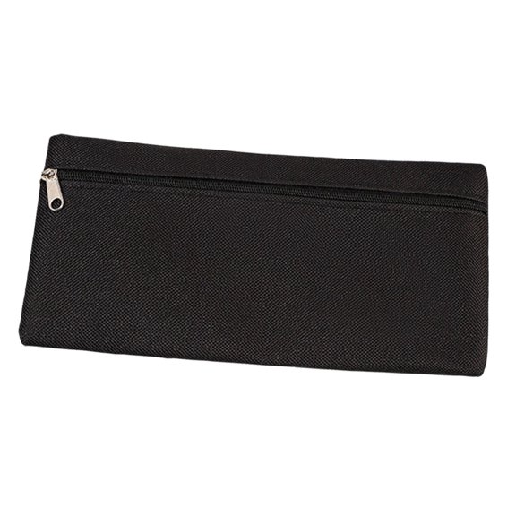 Pencil Case Solid Color Large Capacity Portable Lightweight Stationery Pouch for Collage Office