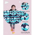 thumbnail image 3 of Jinsinto Imperméable Enfants Poncho Imperméable Léger Enfants Imperméable Poncho Garçons Filles 4-7 Ans, 3 of 5