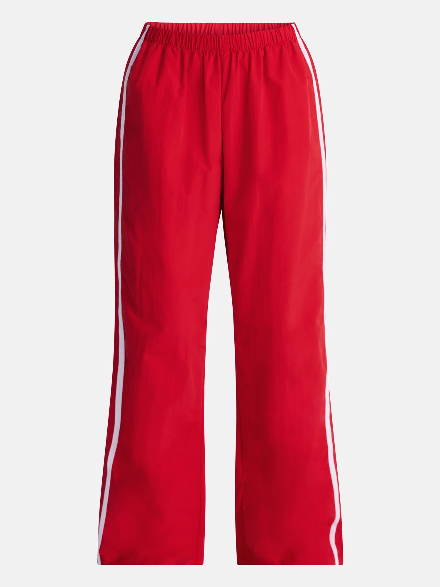 No Boundaries Nylon Game Day Track Pants, 30.5'' Inseam, Women's XXS-XXL
