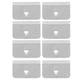 thumbnail image 1 of Clips de Canal de protección contra la Lluvia del automóvil, Juego de Clips de retención de fijación de Acero Inoxidable del Canal del Deflector de Lluvia del Viento del automóvil Universal(8 Pieces), 1 of 10