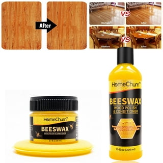 Natural Wood Seasoning Beeswax 80g / 2.7oz Furniture Polish Wax Ｗood  Cleaner Conditioner for Wood Doors, Tables, Chairs, Cabinets and Floors