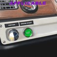 thumbnail image 5 of 12V-24V / 50A Push Start Ignition Switch Momentary Engine Start Ignition Button Blue LED Ignition Button Car Start Stop Button SPST ON-OFF, 5 of 5