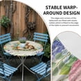 thumbnail image 5 of Easter Bunny Fitted Tablecloth with Elastic Edged, Round Table Cloth for Dining Table, Spring Floral Blossom Easter Eggs Watercolor Waterproof Oil Proof Table Cover for Indoor Outdoor 45"-54", 5 of 8