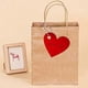 thumbnail image 3 of 100 Pieces Heart Red Kraft Paper Tags Heart Shaped - Hearts Gift Tags - With 10 Metres Of Red And White Hemp Rope (red) new, 3 of 4