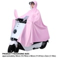 thumbnail image 2 of Chubasquero para vehículos eléctricos impermeable grueso para bicicleta para excursiones al aire libre, 2 of 7