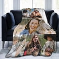 thumbnail image 5 of Custom Picture Blankets for Couples Girlfriends Personalised Blanket with 9 Photos Text Customised Throw Blanket Gifts for Adults Kids Birthday Christmas New Year Mothers Fathers Valentines Day, 5 of 5