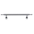 thumbnail image 1 of 3.75 in. Center to Center Spindle Cabinet Pull, Polished Chrome, 1 of 1