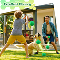 thumbnail image 4 of BESTSKY Tough Dog Chew Toys for Aggressive Chewers,Indestructible Dog Balls for Aggressive Chewers,Squeaky Balls for Dogs,Squeaky Toys for Large Dogs,Heavy Duty Ball, 4 of 6