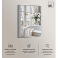 thumbnail image 2 of Ivory Bathroom in Paris Canvas Glam Bathroom Art by Art Remedy, White Frame, 24" x 36", 2 of 7