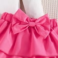 thumbnail image 6 of MEZZALL Girls Outfits Sets Toddler Summer Casual Tops With Layered Skirt Breathable Outfits For Baby 1-4 Years Old Comfortable Playwear Soft Baby Dailywear, 6 of 9