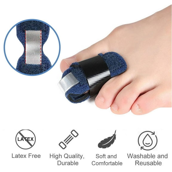 Toe Stabilizer Support Splint for Curved and Curly Toes Alignment Correction and